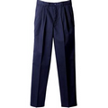Men's Blended Chino Pleated Front Pants
